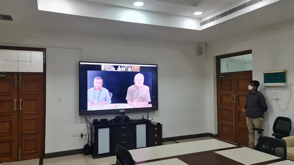 youngone corporation chairman video conference with ktr
