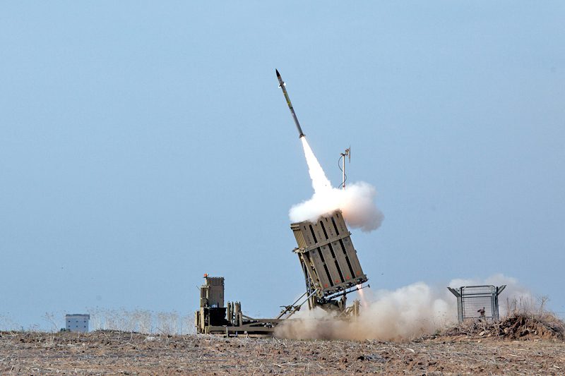 Iron Dome launches an interceptor during Operation Pillar of Defense
