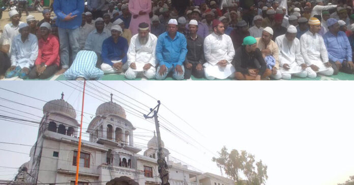 sikhs offer gurudwara space for muslims prayers
