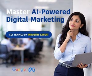 digital marketing and AI training course Ad