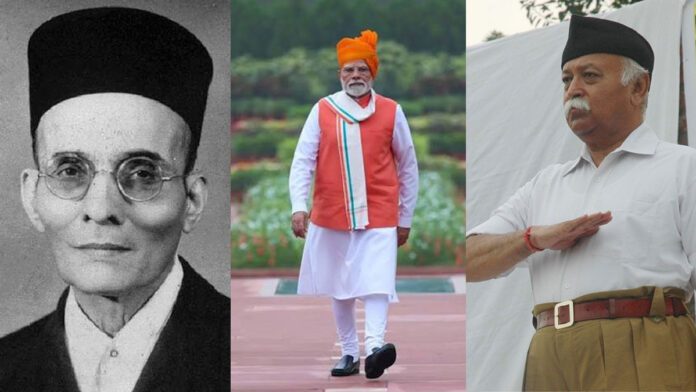 hindu hindutva politics savarkar modi mohan bhagawat